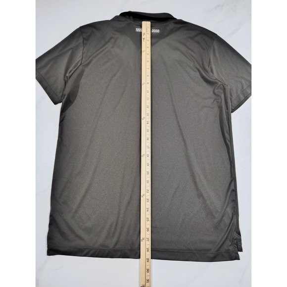 Truewerk Polo Shirt Mens Large Black Tech Snap Up Performance Work Casual - Picture 9 of 9